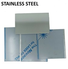 Metal Sheet Offcuts for Craft Material Stainless Steel Aluminium Polished Brass