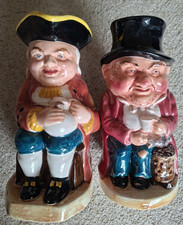 2 x Rare Burlington Toby Jugs. The Boozer and Watchman