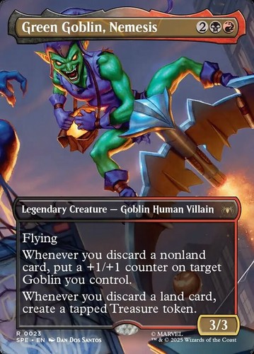 Mtg green goblin nemesis - green, goblin,