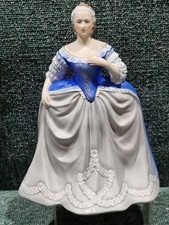 Vintage 1983 Franklin Porcelain Catherine The Great Figurine Used Limited Editio