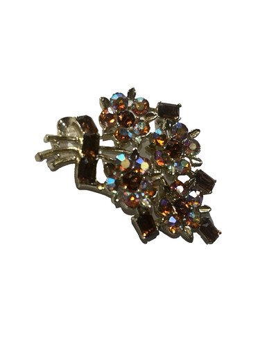 Vtg signed lisner flower - vtg,