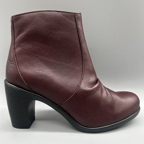 Fly london burgundy - fly, ankle