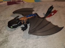 How To Train Your Dragon Light Up Blast & Roar  14" Toothless 2015 Spinmaster 