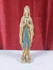 Vintage French Plastic Religious Figure Of Lourdes