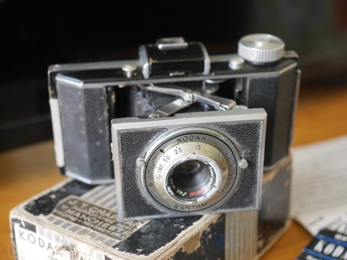 Kodak bantam camera boxed - kodak,