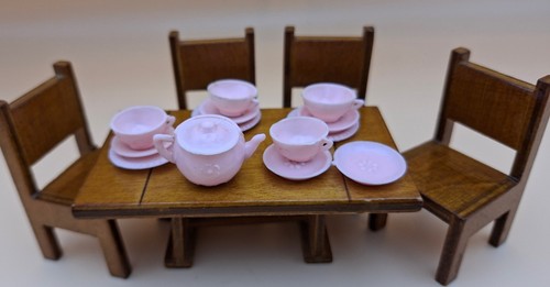 Vintage dolls house - vintage, 1:12