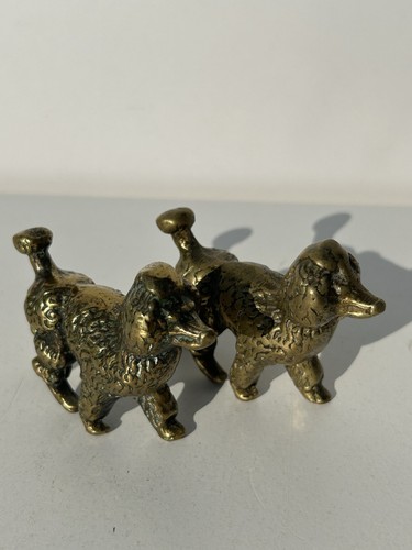 Vintage pair heavy solid metal - vintage,