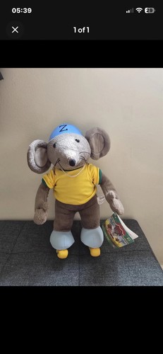 Rastamouse plush tagged - rastamouse,