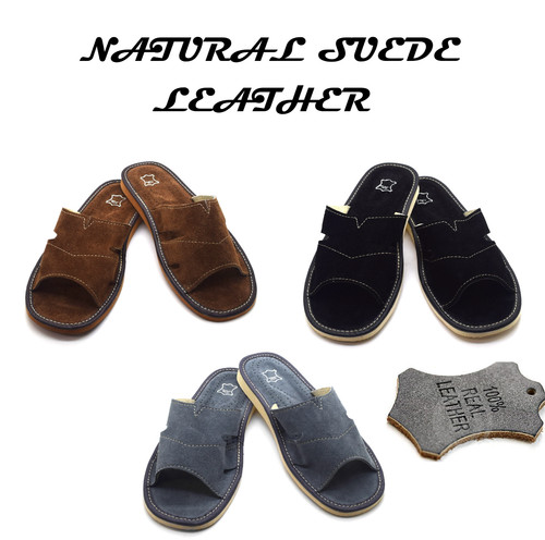 Mens genuine suede - genuine,