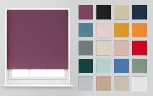 Blackout roller window blind - blackout,