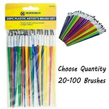 Assorted Kids Paint Brush Set Craft Painting Activity School Children's Artists
