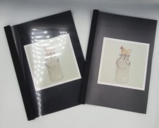 WHITE Thermal Binding Covers 12mm ANTI-GLARE MATT Front WHITE Backing Card TC26