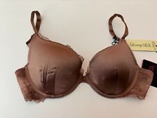 Bnwt La Senza Push Up Bra 32D 32DD 34DD 36DD Spice Silk Bronze Lace