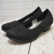 Womens Cushion Walk Black Slip