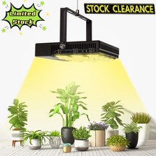 SANSI 45W LED Grow Light for Indoor Plants Full Spectrum Hanging Growing Lamp UK
