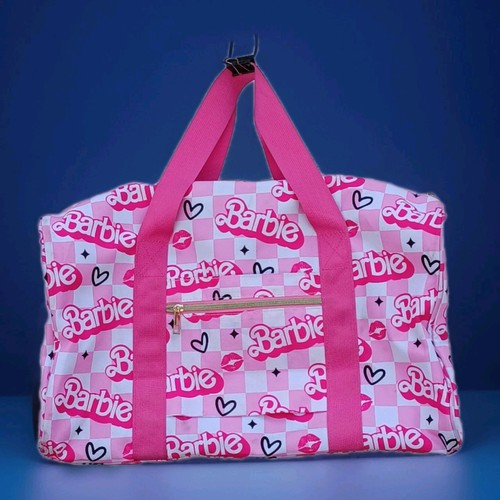 Barbie pink white checkered - &,