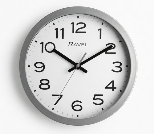 Ravel modern 25cm wall clock - modern,