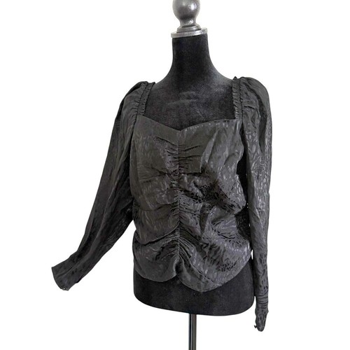 Sweetheart neckline puff - h&m,