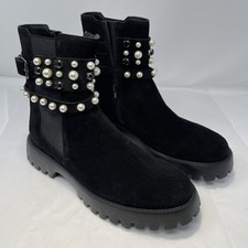 VANELI Women's Black Suede