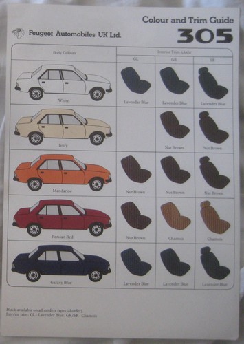 May 1978 peugeot - may, 305