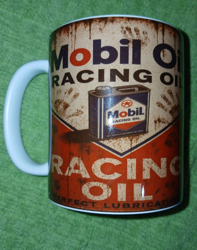 Vintage mobil style racing oil - vintage,
