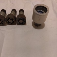 For AUDI Wheel Lug Nut Lock Removal Key/Bolt/Socket/Adapter/Tool  (H 808) 1+3 