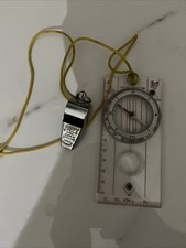 Hiking Fluid Compass And Halifax Whistle