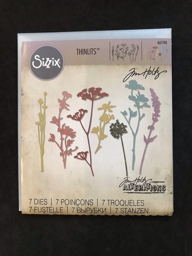 Wildflowers silhouettes cow