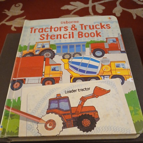 Usborne tractors trucks - tractors, &