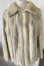 Vintage Mink Coat White