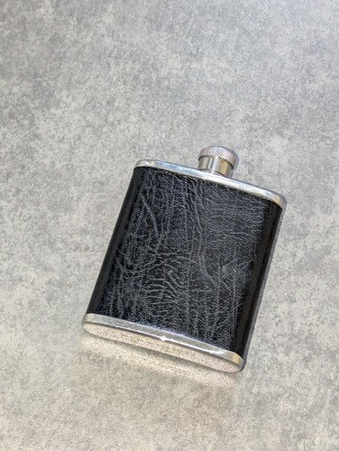 Vintage black leather bound - vintage,