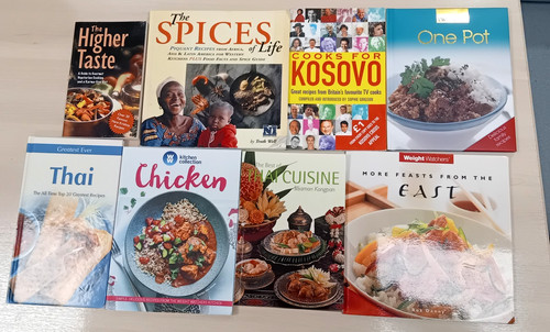 Assorted cook books - assorted,