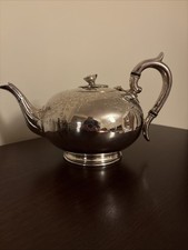 Antique Silver Plated Teapot