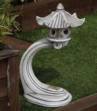 Curve pagoda statue Japanese lantern pagoda sculpture Lover gift Zen garden art