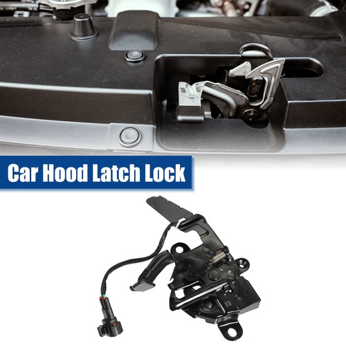 Car hood latch lock - lock, assembly
