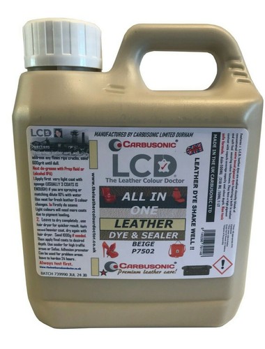 Leather paint colourant - colourant, in