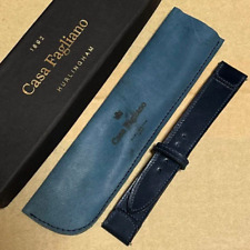 Casa Fagliano Navy Leather