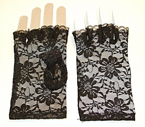 Wow vintage style netted black - style,