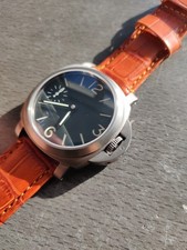 PAM Homage Asian Unitas 6497 Mens Watch Unique Italian Navy Style Titanium