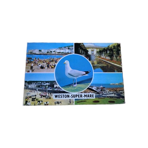 Weston super mare postcard - mare,
