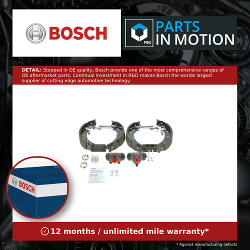 Brake shoes set fits - set, peugeot