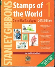 Stamps of the World 2018 all six volumes by Stanley Gibbons