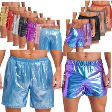 Mens Shiny Sheer Sparkly Boxer
