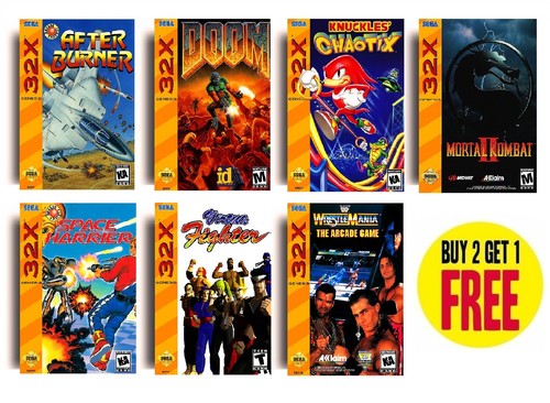 Retro sega 32x game - a4,