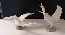 Lladro Porcelain Geese