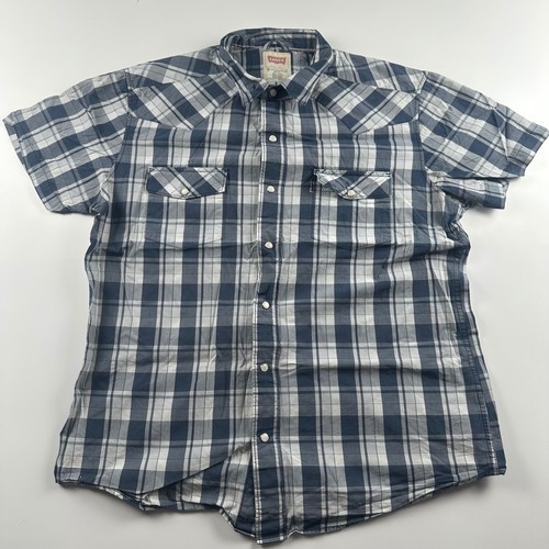 Levi plaid western shirt - levi’s,