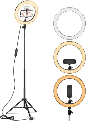Ring light with - ring,
