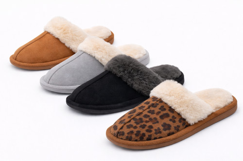 Women slippers mules faux - mules,