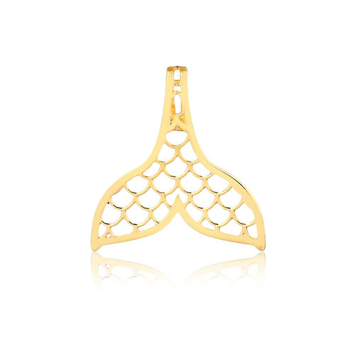 Mermaid tail 18k solid - mermaid,