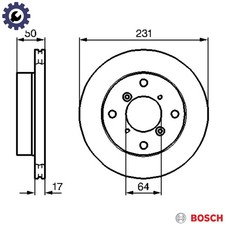 2x BRAKE DISC 0 986 478 721